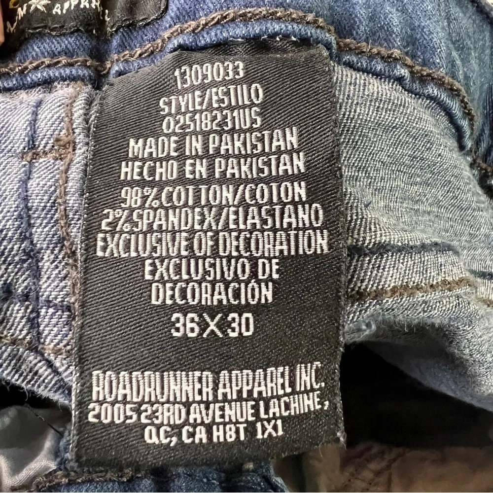 URBAN STAR JEANS. Quality weight denim in dark wash. Excellent Used Condition